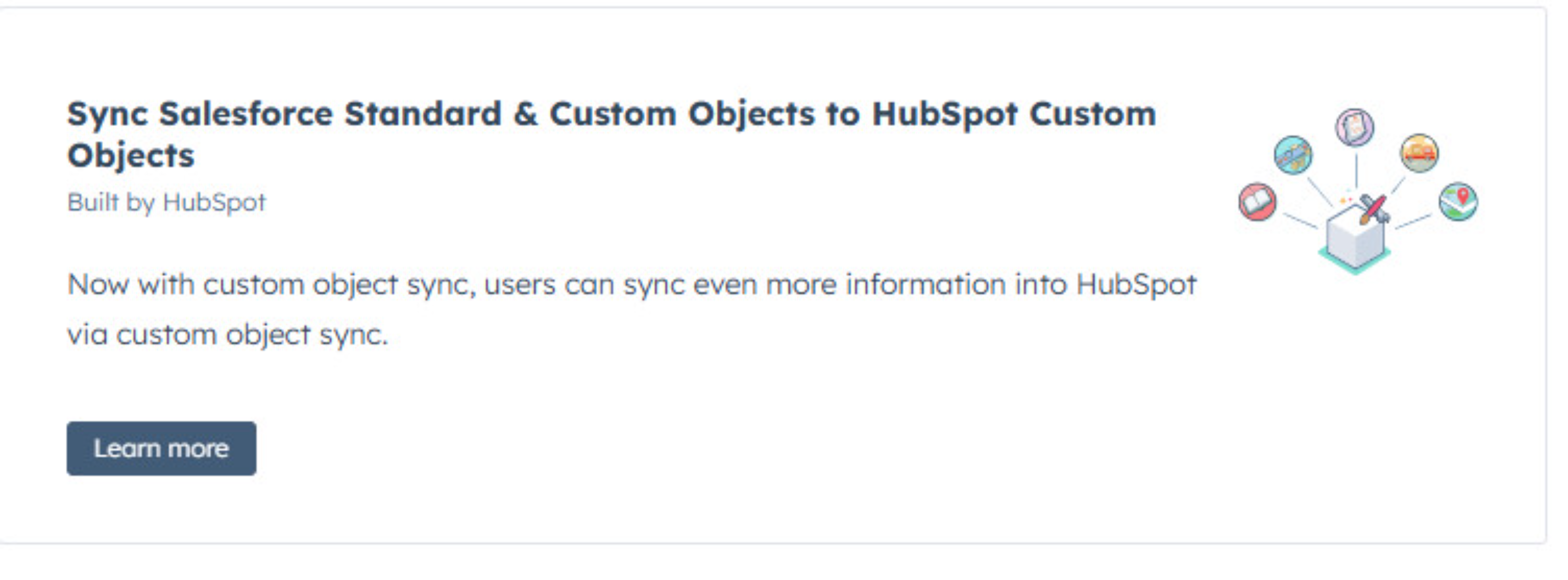 Custom Objects Sync Between Salesforce and HubSpot