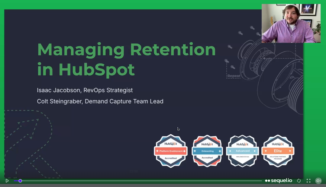 retention in hubspot