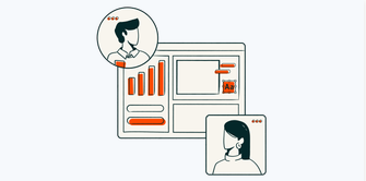 Illustration symbolizing integrated healthcare systems running on HubSpot