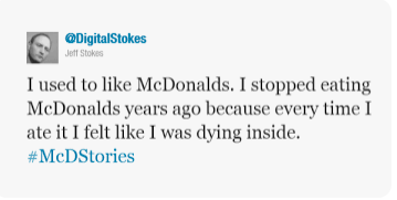 mcdonalds tweet