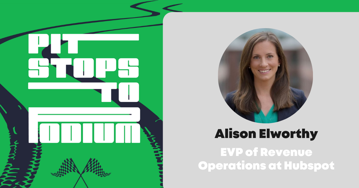 Podcast Pit Stop: Alison Elworthy on How RevOps Helps Companies Scale